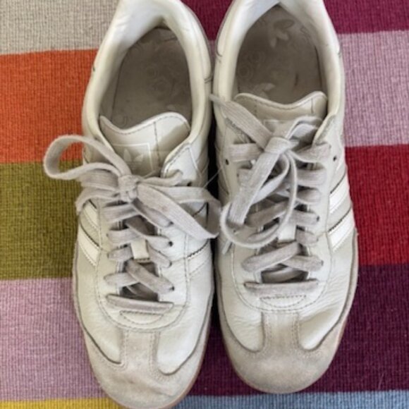 Adidas Samba OG "Beige/White/Gum" Sneaker Size 7.5 - Picture 3 of 7